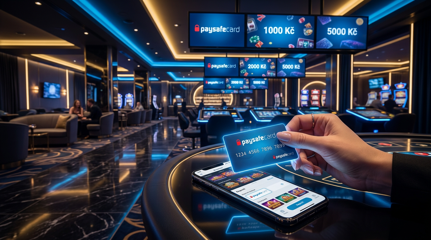 Paysafecard vklad do online casina v České republice 2026