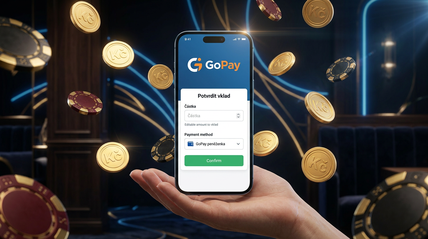 GoPay casino vklad - moderní platební metoda pro online kasina v roce 2026